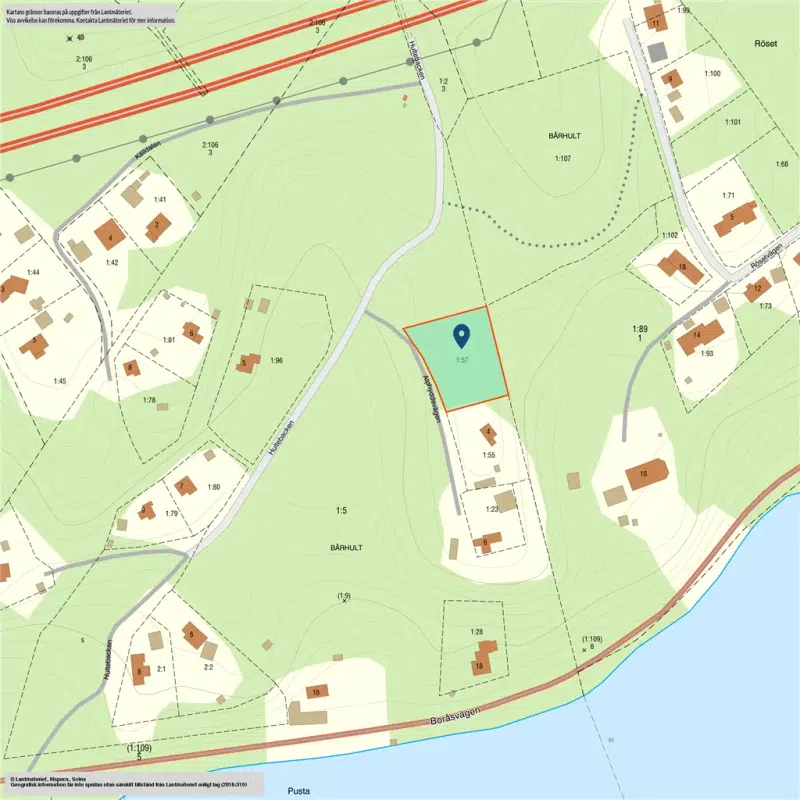 Tomt / mark i Västra Götaland