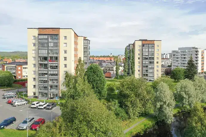 Lägenhet, 3 rum, 75 m² i Boden