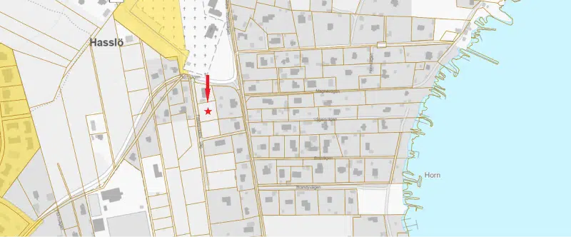 Land / plot, 866 m² in Hasslo