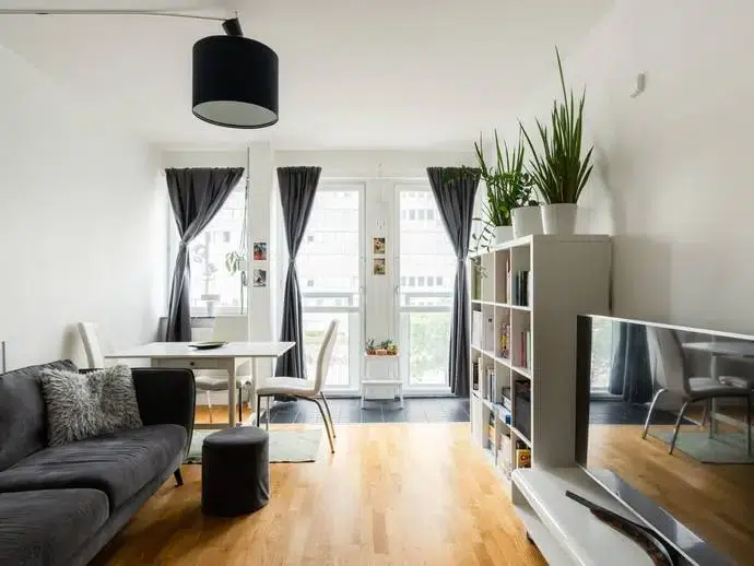Apartment, 1 room, 38 m²
