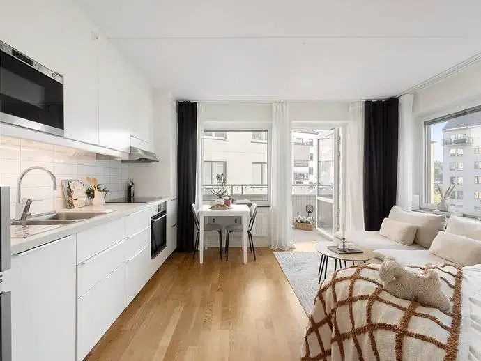 Lägenhet, 1 rum, 28 m²