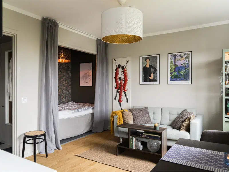 Lägenhet, 1 rum, 28 m²