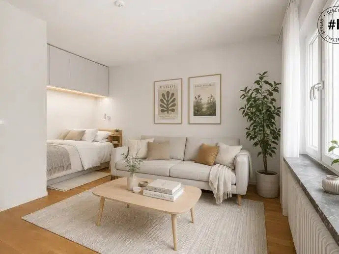 Apartment, 1 room, 23 m²