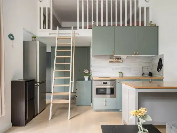 Apartment, 1,5 rooms, 31 m²