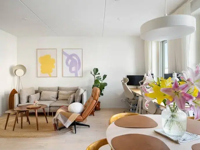 Apartment, 2 rooms, 61 m²