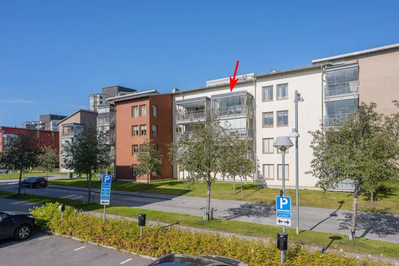 Lägenhet, 3 rum, 76 m² i Västerbotten