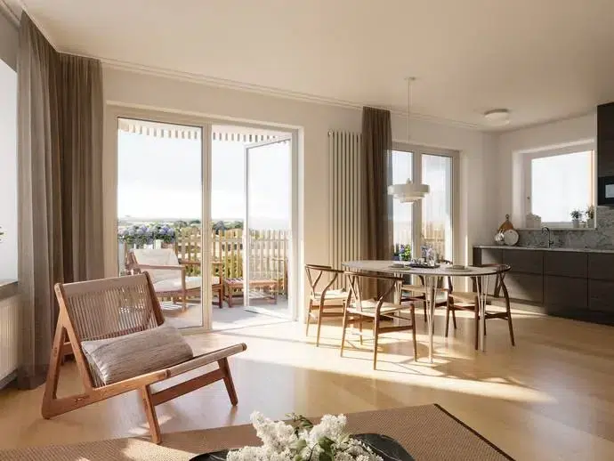 Lägenhet, 3 rum, 77 m²