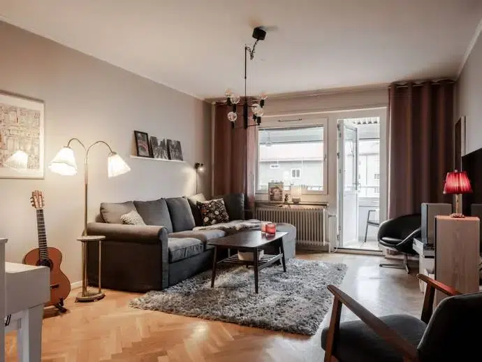 Apartment, 2 rooms, 60 m²