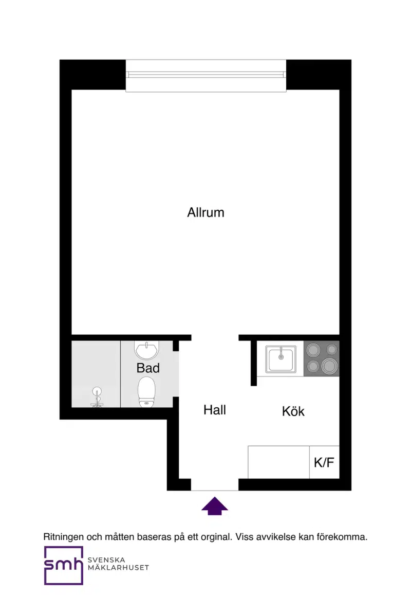 Apartment, 1 room, 24 m² in Sundbyberg