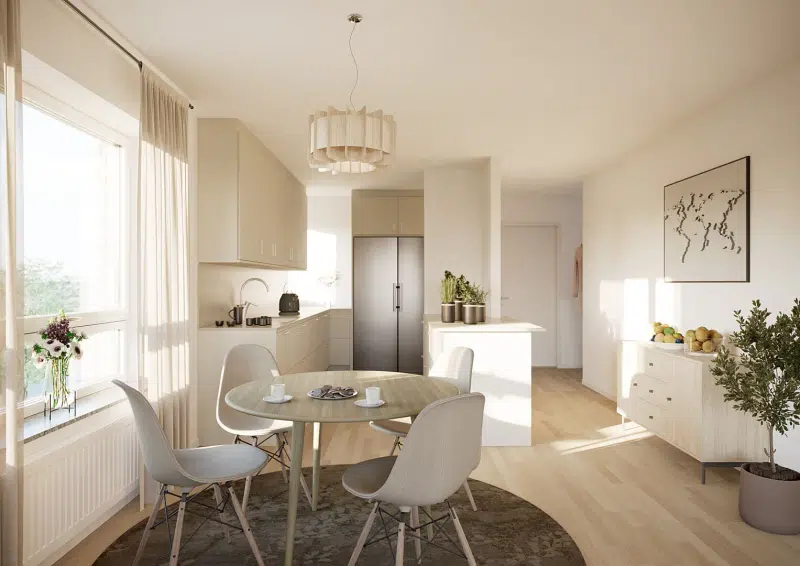 Lägenhet, 2 rum, 54 m² i Halmstad