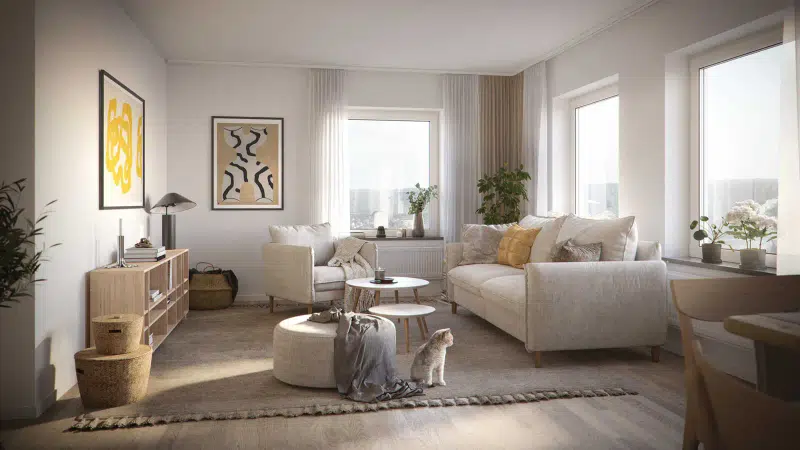 Apartment, 4 rooms, 89 m² in Gällivare