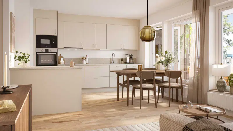 Apartment, 3 rooms, 79 m² in Luleå