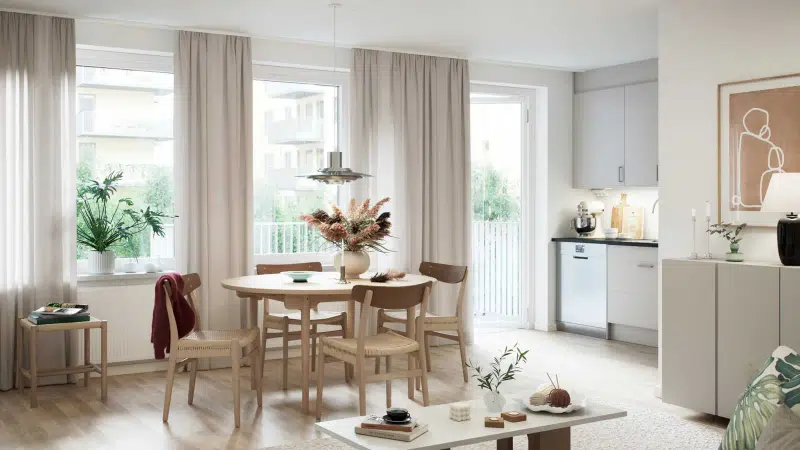 Lägenhet, 3 rum, 82 m² i Täby