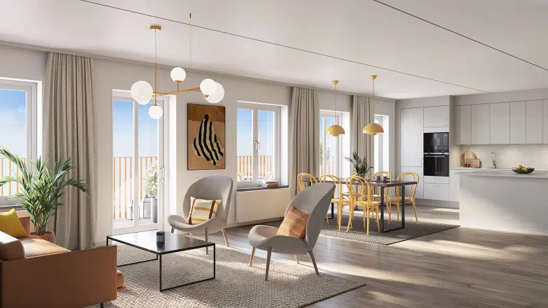 Apartment, 2 rooms, 54 m² in Hjärup