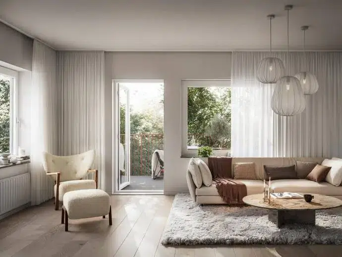 Apartment, 4 rooms, 94 m²