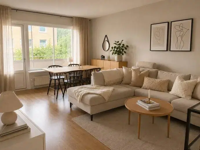 Apartment, 3 rooms, 82 m²