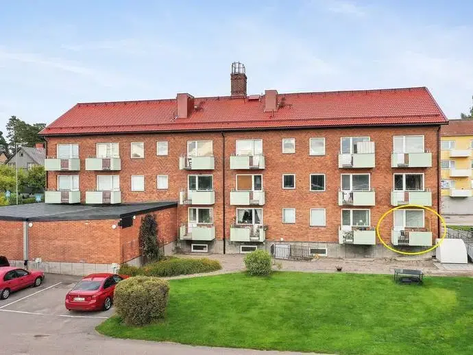 Lägenhet, 2 rum, 53 m²