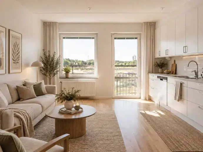 Apartment, 2 rooms, 52 m²