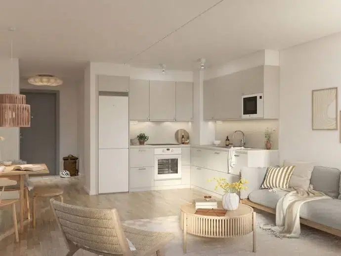 Apartment, 1 room, 35 m²