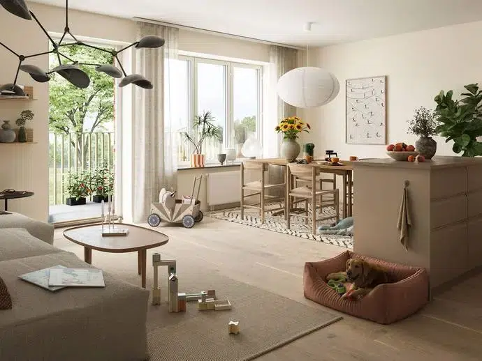 Apartment, 3 rooms, 70 m²