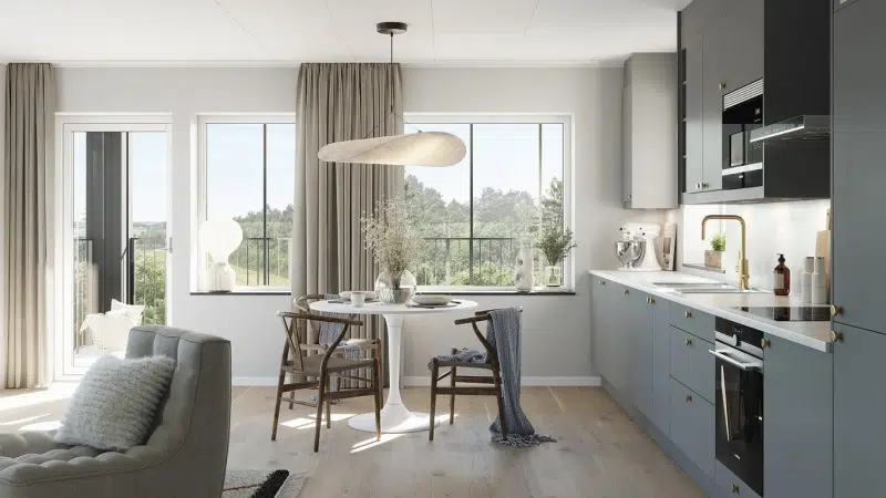 Apartment, 2 rooms, 54 m² in Varberg