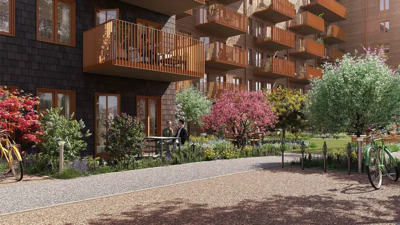 Apartment, 2 rooms, 55 m² in Hjärup