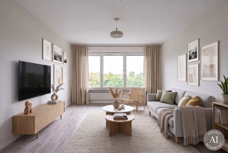 Apartment, 4 rooms, 89 m² in Bjurhovda