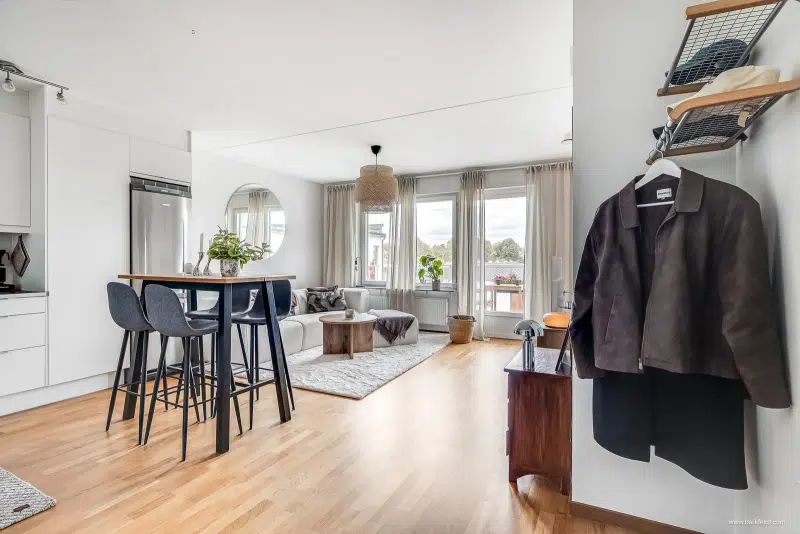 Apartment, 2 rooms, 45 m² in Uppsala