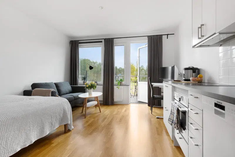 Apartment, 1 room, 29 m²