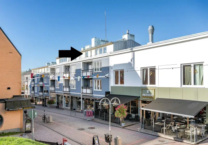 Lägenhet, 2 rum, 45 m² i Härnösand