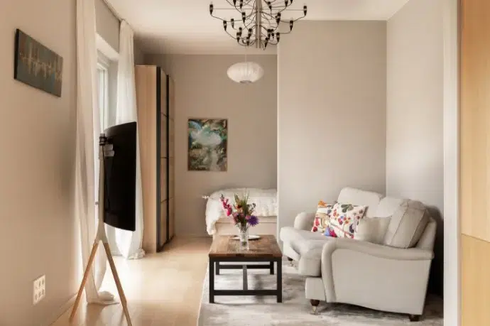 Apartment, 1,5 rooms, 39 m²