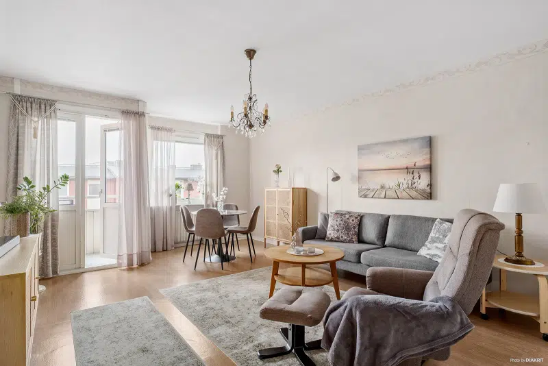 Apartment, 2 rooms, 56 m² in Borås