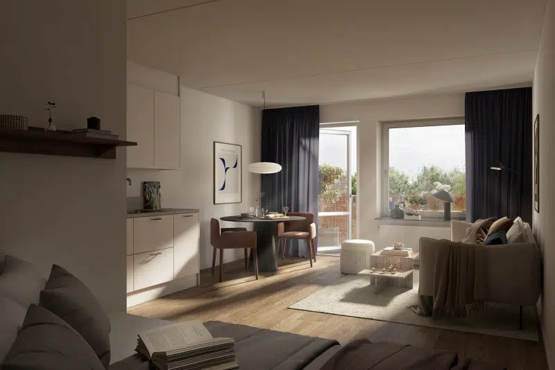 Lägenhet, 1 rum, 35 m² i Sollentuna