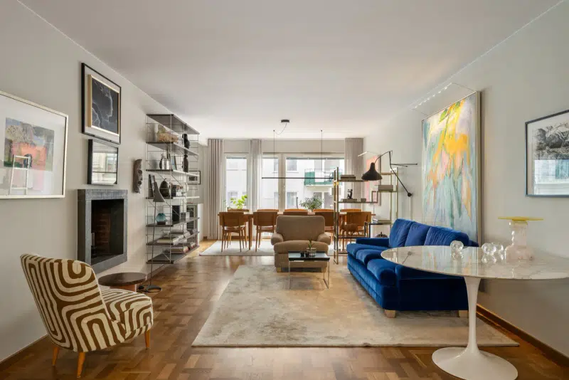 Lägenhet, 4 rum, 115 m² i Östermalm