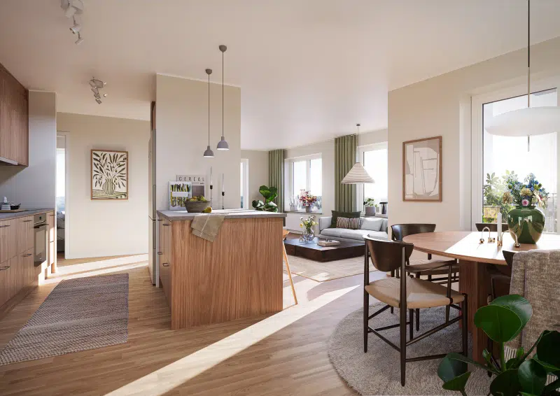 Lägenhet, 4 rum, 89 m² i Solna