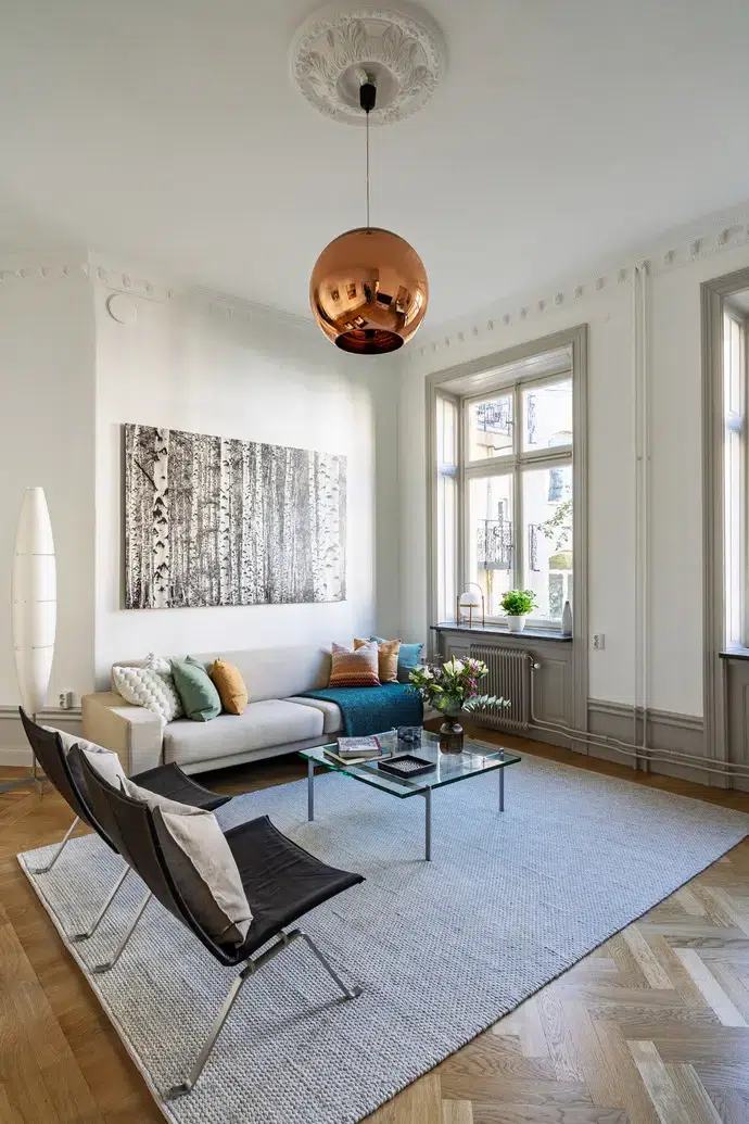 Lägenhet, 2 rum, 64 m² i Övre Östermalm