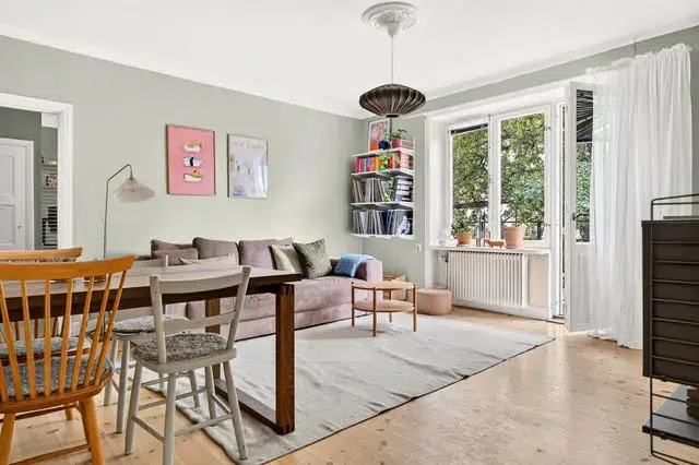 Lägenhet, 2 rum, 57 m² i Luthagen