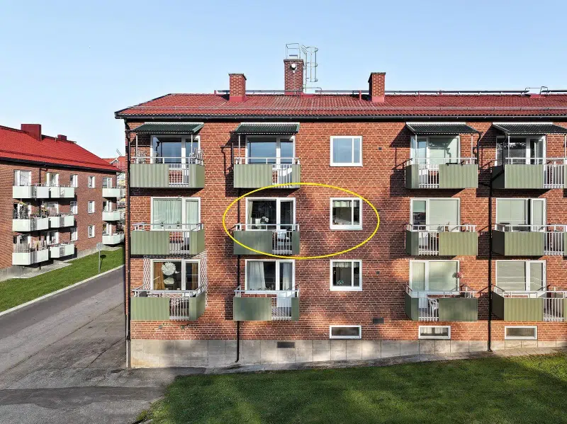 Apartment, 2 rooms, 56 m² in Åmål