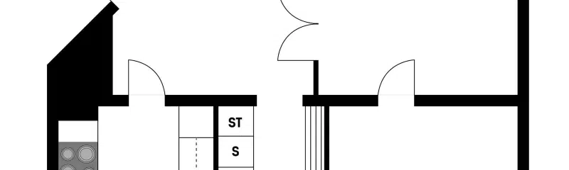 Lägenhet, 2 rum, 64 m² i Huvudsta