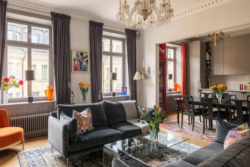 Lägenhet, 3 rum, 82 m² i Östermalm