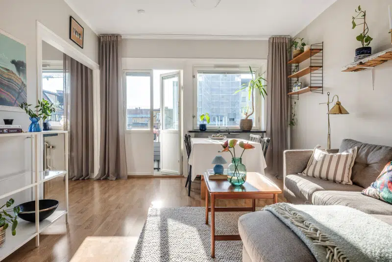 Lägenhet, 1 rum, 43 m² i Centrum