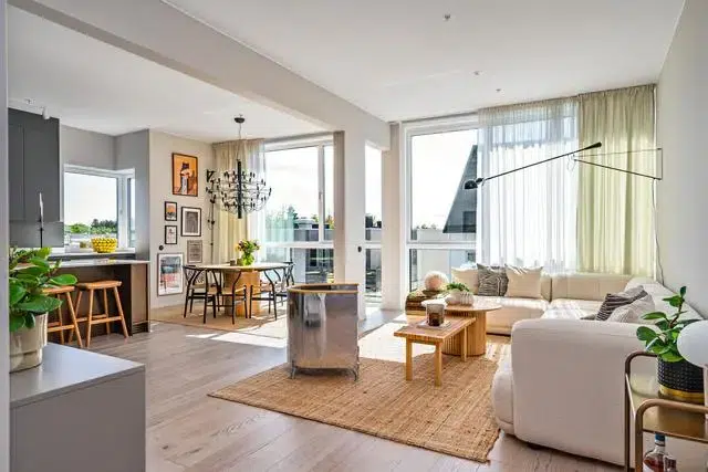 Lägenhet, 4 rum, 126 m² i Vallastaden