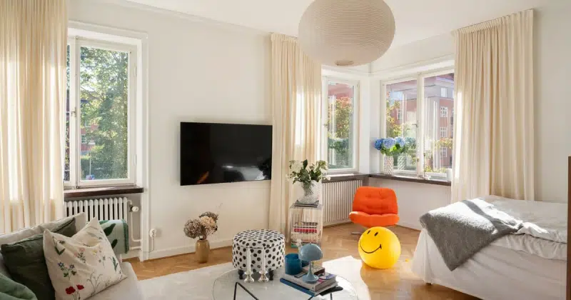 Lägenhet, 1,5 rum, 38 m² i Vasastan
