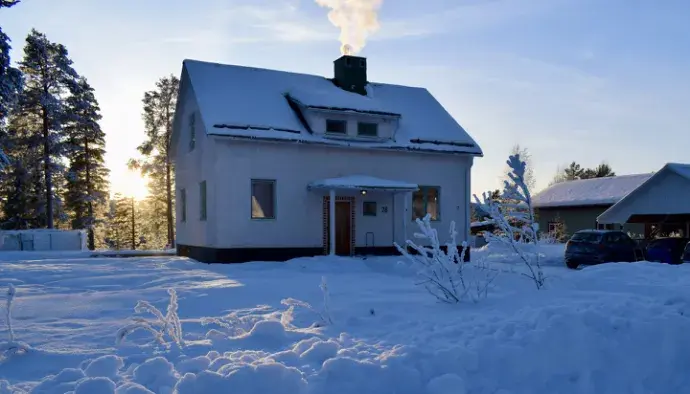 Villa, Byavägen 28, Vormsele. Bild 1 av 1