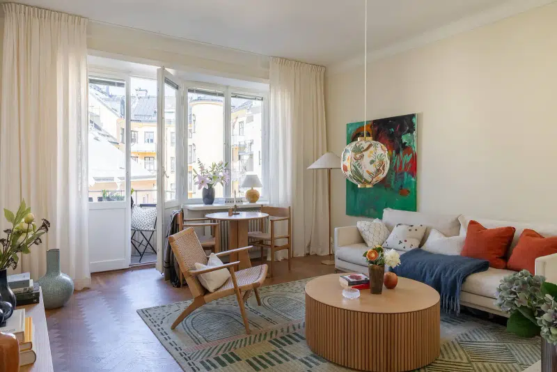 Lägenhet, 2 rum, 39 m² i Östermalm