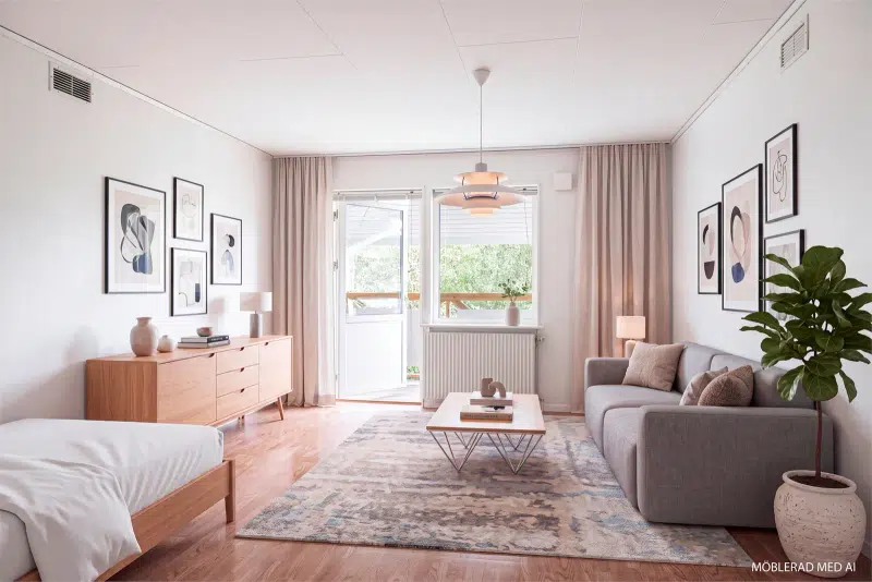 Lägenhet, 1 rum, 36 m²