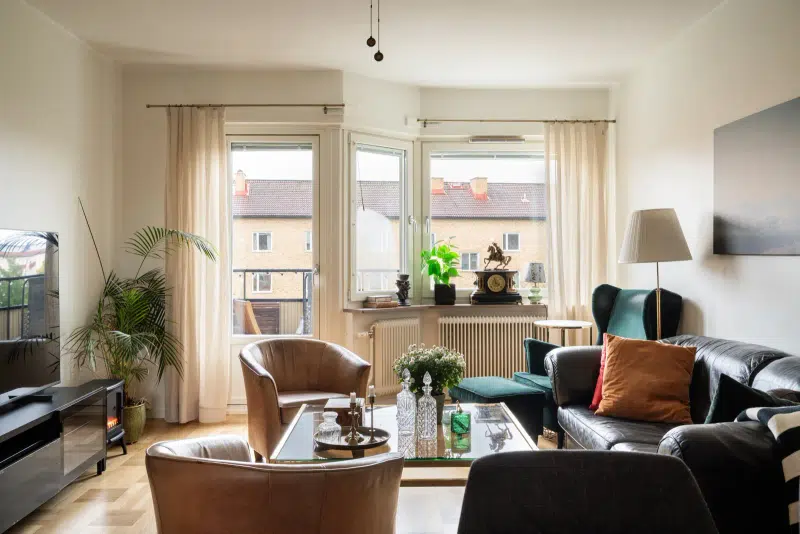Lägenhet, 3 rum, 76 m² i Luthagen