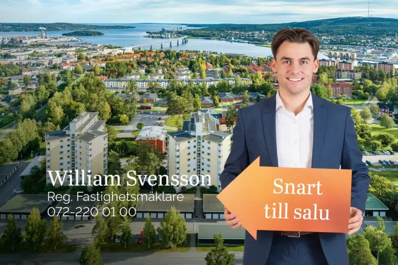 Apartment, 4 rooms, 93 m² in Sundsvall