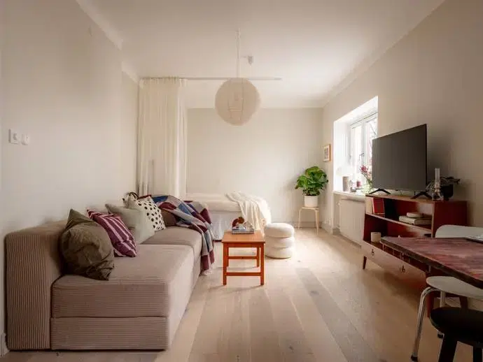 Apartment, 1 room, 31 m²