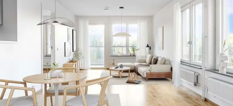 Apartment, 4 rooms, 92 m² in Umeå